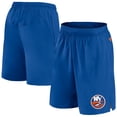 thumbnail image 1 of Men's Fanatics  Royal New York Islanders Authentic Pro Tech Shorts, 1 of 4