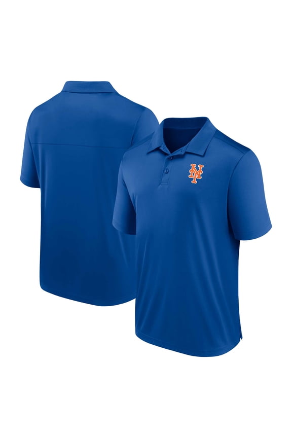 Men's Fanatics Royal New York Mets Logo Polo