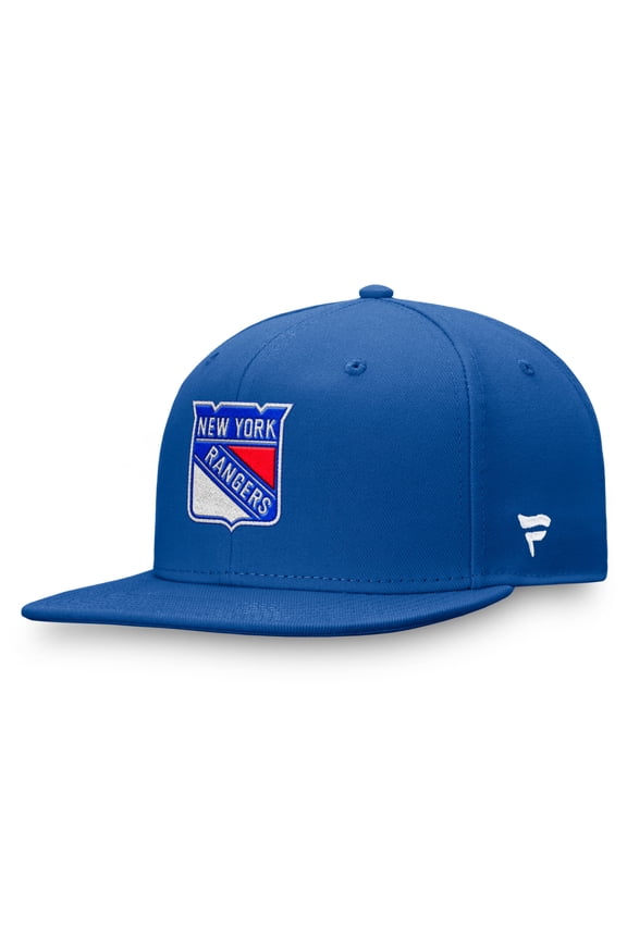 Men's Fanatics Royal New York Rangers Core Primary Logo Fitted Hat