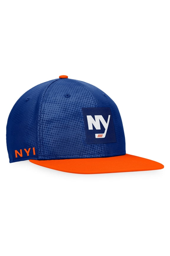 Men's Fanatics Royal/Orange New York Islanders Authentic Pro Alternate Logo Snapback Hat