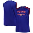 thumbnail image 1 of Men's Fanatics Royal Philadelphia 76ers Big & Tall Birdseye Muscle Tank Top, 1 of 3