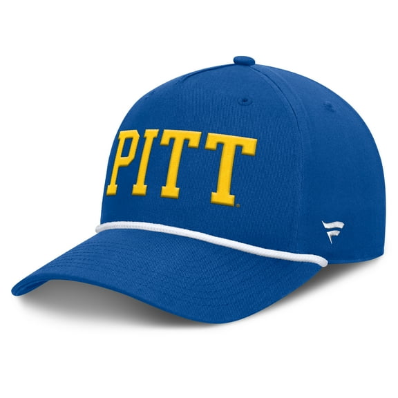Men's Fanatics Royal Pitt Panthers Foul Ball Rope Adjustable Hat