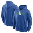 thumbnail image 1 of Men's Fanatics Royal Seattle Seahawks New Horizons Heritage Pullover Hoodie, 1 of 3