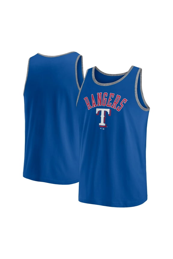 Men's Fanatics Royal Texas Rangers Bet Tank Top
