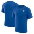 thumbnail image 1 of Men's Fanatics Royal Texas Rangers Modal Short Sleeve T-Shirt, 1 of 3