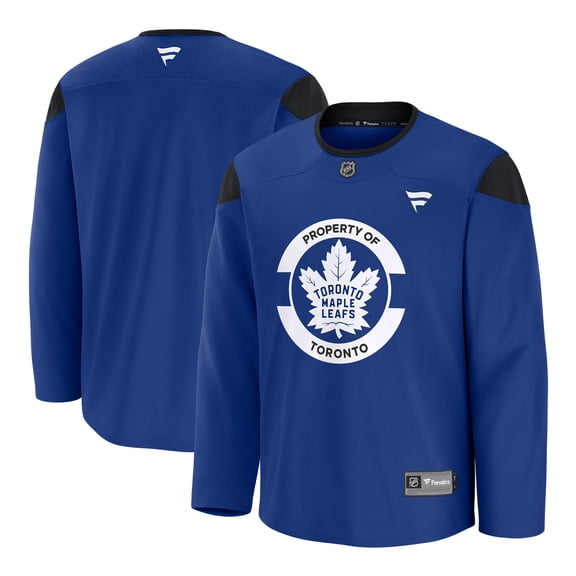 Men's Fanatics Royal Toronto Maple Leafs Practice Jersey