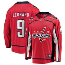 Men's Fanatics Ryan Leonard Red Washington Capitals Home Breakaway Jersey