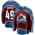 thumbnail image 1 of Men's Fanatics Samuel Girard Burgundy Colorado Avalanche Breakaway Player Jersey, 1 of 3