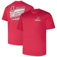 thumbnail image 1 of Men's Fanatics Scarlet Ohio State Buckeyes Big & Tall Ideal Faded T-Shirt, 1 of 3
