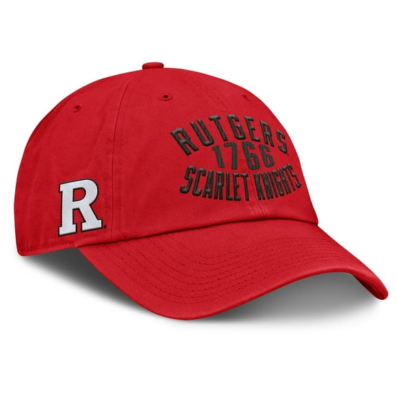 Men's Fanatics Scarlet Rutgers Scarlet Knights Archer Adjustable Hat