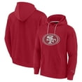 thumbnail image 1 of Men's Fanatics Scarlet San Francisco 49ers Elements Pace Pullover Hoodie, 1 of 3