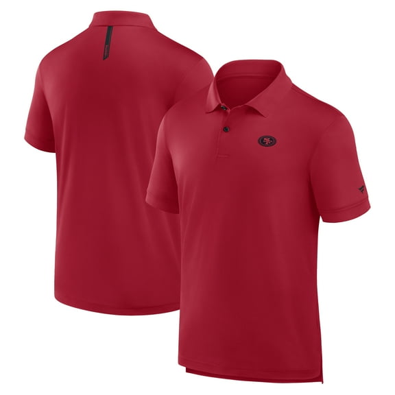 Men's Fanatics Scarlet San Francisco 49ers Front Office Move Mono Polo