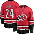 thumbnail image 1 of Men's Fanatics Seth Jarvis Red Carolina Hurricanes Alternate Breakaway Player Jersey, 1 of 3