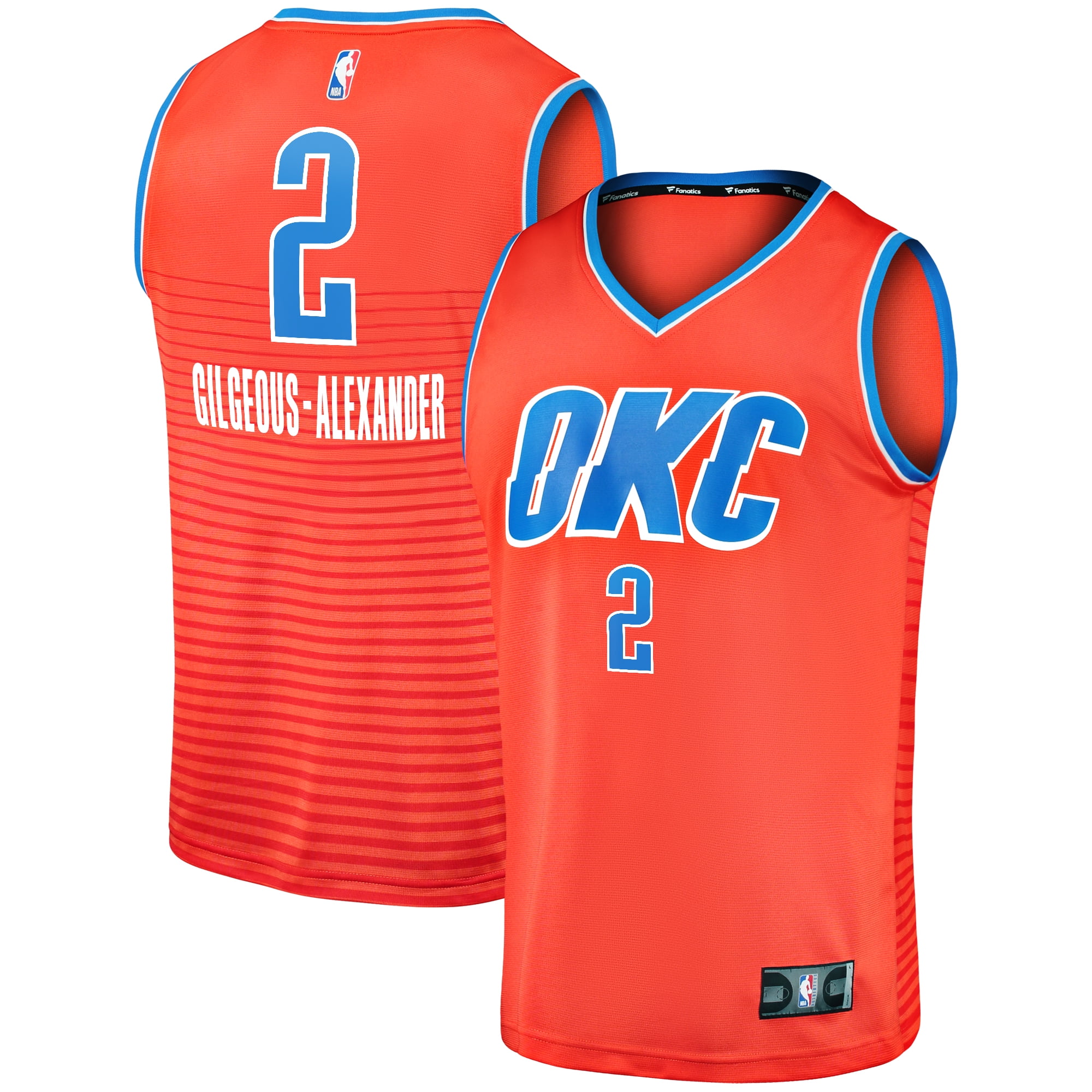 Shai Gilgeous-Alexander Oklahoma City Thunder 2023-2024 Kia