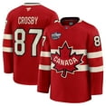 Men's Fanatics Sidney Crosby Red Canada 2025 4 Nations FaceOff Premium