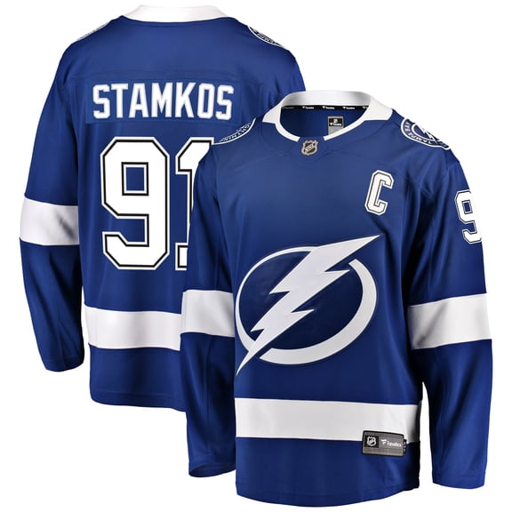 Men's Fanatics Steven Stamkos Blue Tampa Bay Lightning Breakaway Player Jersey