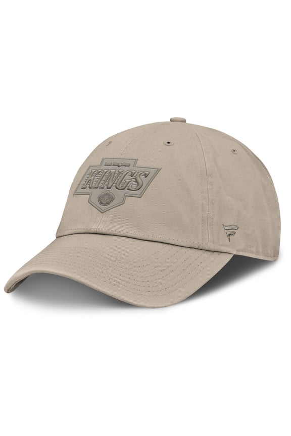 Men's Fanatics Tan Los Angeles Kings Authentic Pro Road Adjustable Hat