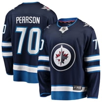 Men's Fanatics Tanner Pearson Navy Winnipeg Jets Home Breakaway Jersey