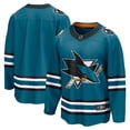 thumbnail image 1 of Men's Fanatics Teal San Jose Sharks Home Breakaway Jersey, 1 of 3
