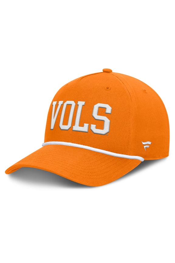 Men's Fanatics  Tennessee Orange Tennessee Volunteers Foul Ball Rope Adjustable Hat