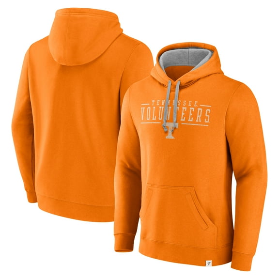 Men's Fanatics Tennessee Orange Tennessee Volunteers Second Wind Distressed Pullover Hoodie