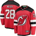 thumbnail image 1 of Men's Fanatics Timo Meier Red New Jersey Devils Home Breakaway Jersey, 1 of 3