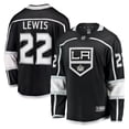 thumbnail image 1 of Men's Fanatics Trevor Lewis Black Los Angeles Kings Home Breakaway Jersey, 1 of 3