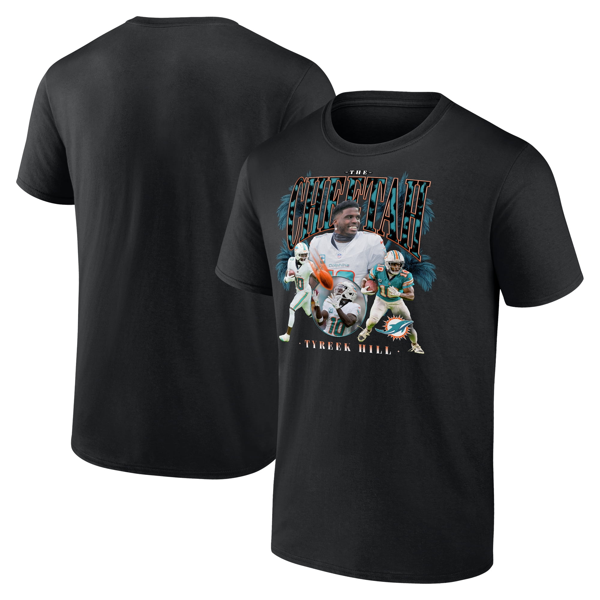 Men's Fanatics Tyreek Hill Black Miami Dolphins Notorious Player