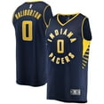 thumbnail image 1 of Men's Fanatics Tyrese Haliburton Navy Indiana Pacers Fast Break Replica Jersey - Icon Edition, 1 of 3