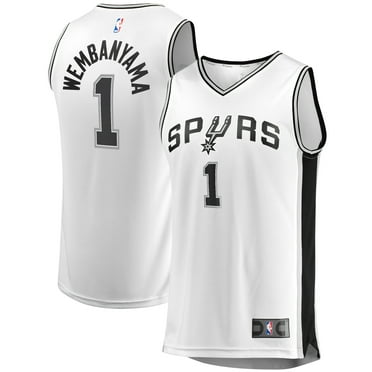 Men's Fanatics Victor Wembanyama White San Antonio Spurs Fast Break Player Jersey - Association Edition
