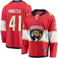 thumbnail image 1 of Men's Fanatics Vitek Vanecek Red Florida Panthers Home Breakaway Jersey, 1 of 3
