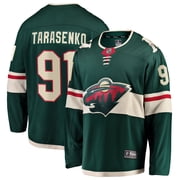 Mens Fanatics Vladimir Tarasenko Green Minnesota Wild Home Breakaway Jersey