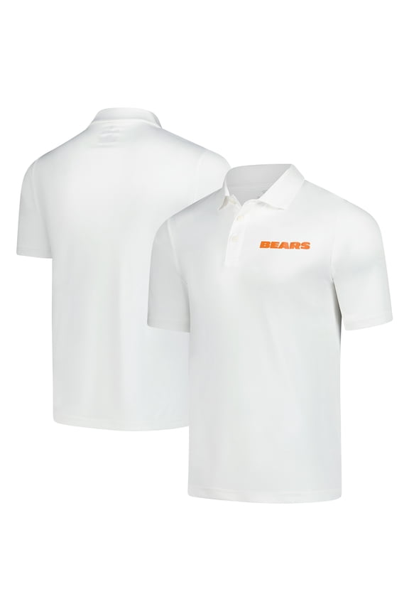 Men's Fanatics White Chicago Bears Polo