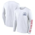 thumbnail image 1 of Men's Fanatics White Chicago White Sox Pressbox Long Sleeve T-Shirt, 1 of 3