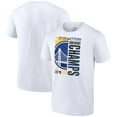 thumbnail image 1 of Men's Fanatics White Golden State Warriors 2022 Western Conference Champions Big & Tall Locker Room T-Shirt, 1 of 4