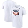 thumbnail image 1 of Men's Fanatics White Houston Astros 2022 American League Champions Locker Room T-Shirt, 1 of 4