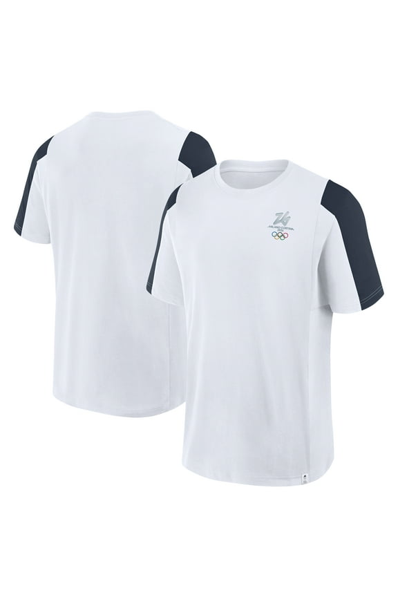Men's Fanatics White Milano Cortina 2026 Winter Olympics Classic Panel T-Shirt