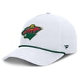 thumbnail image 1 of Men's Fanatics White Minnesota Wild Rope A-Frame Adjustable Hat, 1 of 4