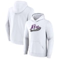 thumbnail image 1 of Men's Fanatics  White Mount Union Purple Raiders Primary Logo Pullover Hoodie, 1 of 3