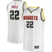 Mens Fanatics Zeke Nnaji White Denver Nuggets Fast Break Player Jersey - Association Edition