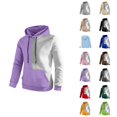 thumbnail image 1 of Men's Fashion 3D Casual Part Print Hooded Pullover Long Sleeve Drawstring Hooded Sweater Tops Men Cotton Hooded Sweatshirt, 1 of 4