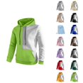 thumbnail image 1 of Men's Fashion 3D Casual Part Print Hooded Pullover Long Sleeve Drawstring Hooded Sweater Tops Men Cotton Hooded Sweatshirt, 1 of 4