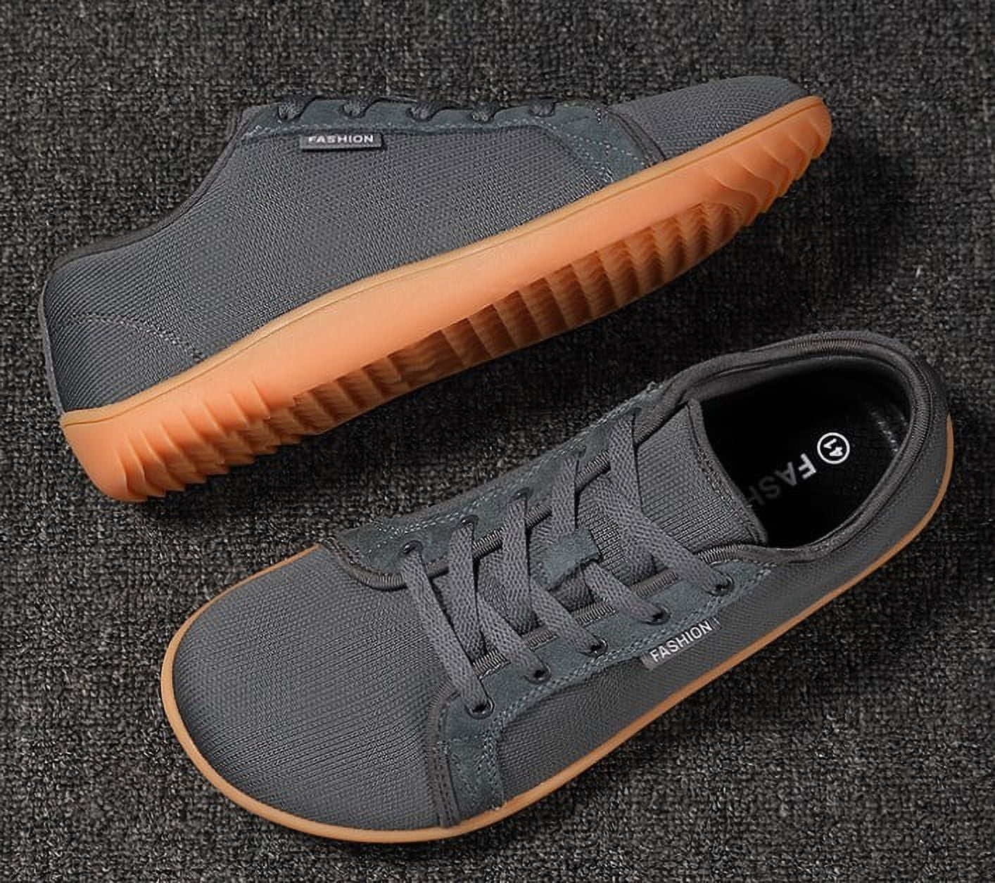 Men's Fashion Barefoot Sneakers Extra Wide Toe Box Low Drop Men's Fashion Barefoot Sneakers Extra Wide Toe Box Low Drop