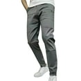 thumbnail image 1 of Men's Fashion Cargo Joggers - Elastic Waist Drawstring, Lightweight - Polyester Spandex - Gym/Outdoor/Daily - Sizes 32-37, 1 of 6