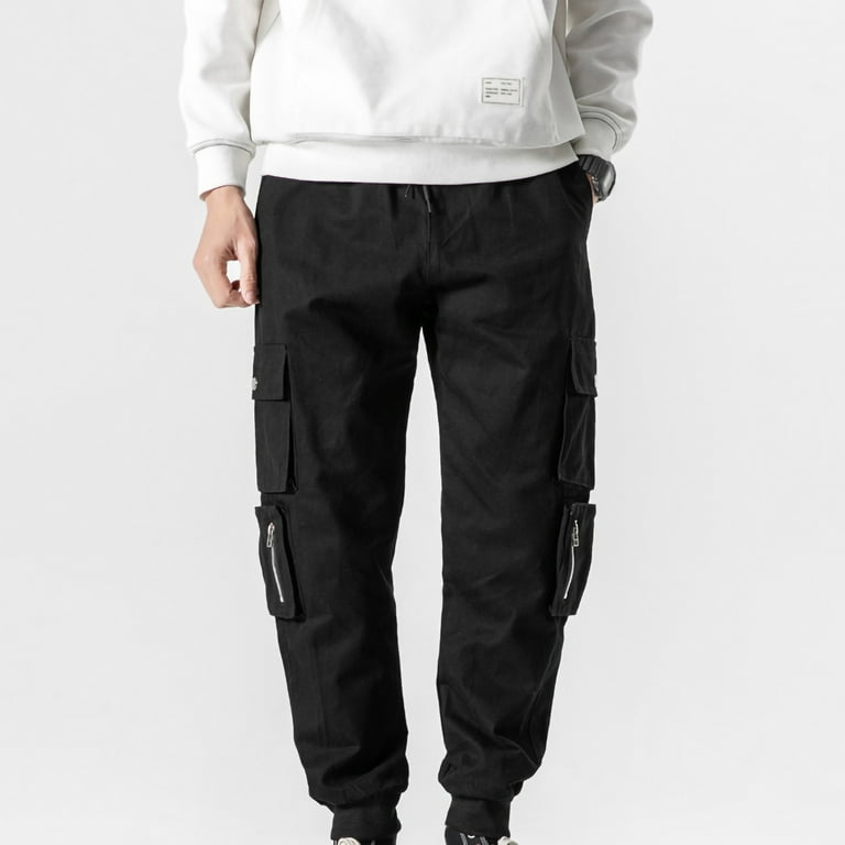 Walmart mens store black cargo pants