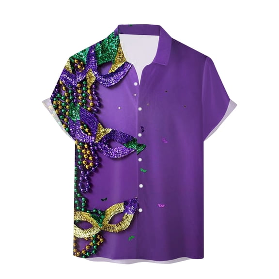 Men's Fashion Carnival 3D Printed Shirt