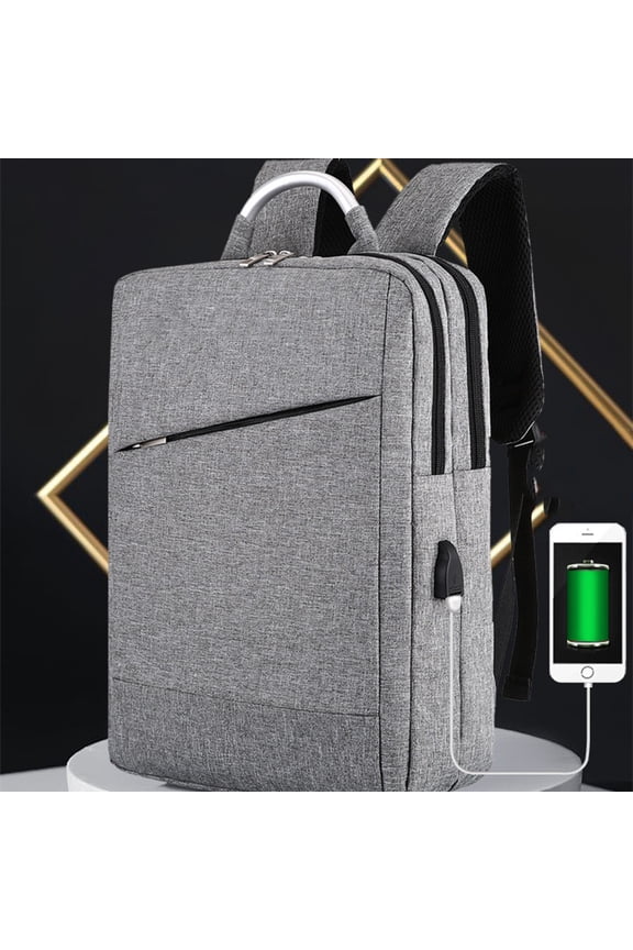 Men's Fashion Casual Rechargeable Multifunctional Backpack