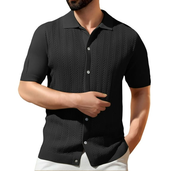 Men's Fashion Casual Short Sleeve Shirt for Everyday Wear Style