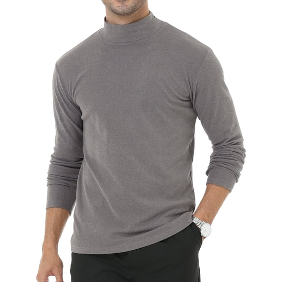 Men's Lightweight Pullover Sweatshirt Long Sleeve Casual Knit Top Soft Comfortable Streetwear & Lounge Wear Linen coffee M
