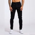 thumbnail image 1 of Men's Fashion Casual Slim Fit High Waist Jeans, 1 of 6